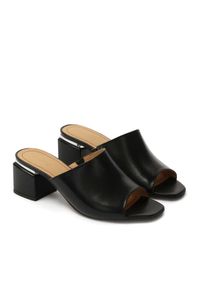 Klapki Kazar. Kolor: czarny #1