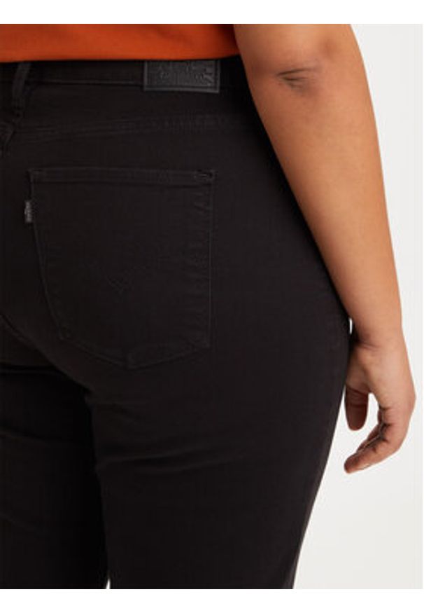 Levi's® Jeansy 724™ 837370001 Czarny Straight Fit. Kolor: czarny