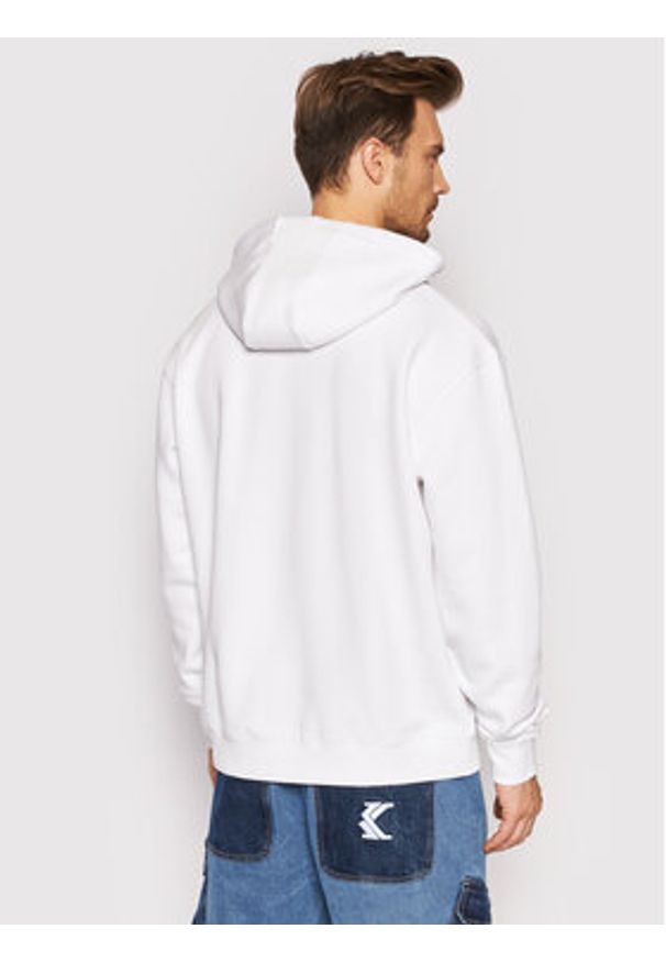 Karl Kani Bluza Signature 6021239 Biały Regular Fit. Kolor: biały. Materiał: bawełna