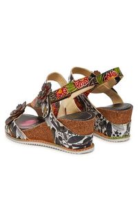 Laura Vita Sandały Bonito 27 Czarny. Kolor: czarny. Materiał: skóra #6