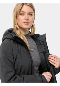 Jack Wolfskin Kurtka zimowa Heidelstein Ins Jkt 1115681 Czarny Regular Fit. Kolor: czarny. Materiał: syntetyk. Sezon: zima