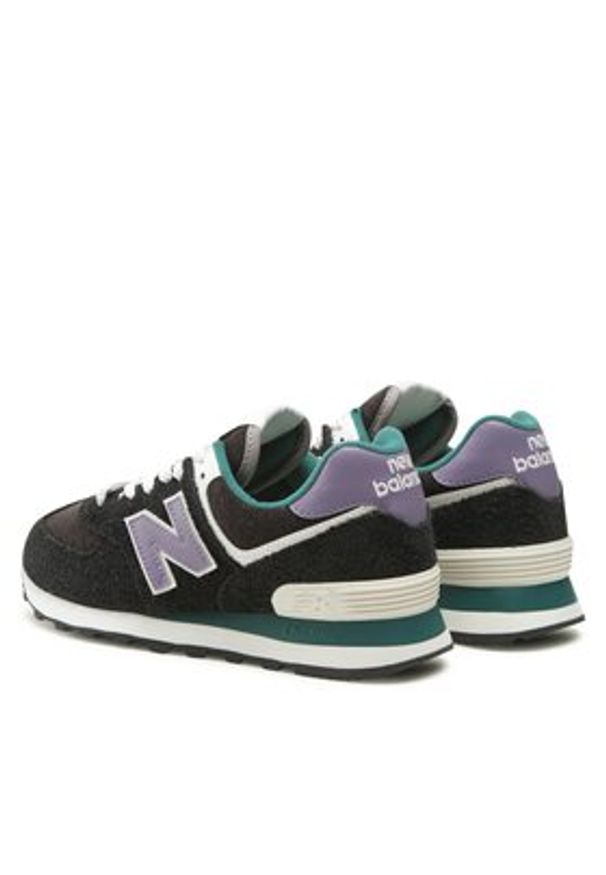 New Balance Sneakersy U574LV2 Czarny. Kolor: czarny. Materiał: zamsz, skóra. Model: New Balance 574