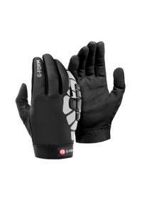 G-FORM - Rękawice G-form Bolle Winter S Czarno-Białe. Kolor: czarny, wielokolorowy, biały. Sezon: zima. Sport: kolarstwo #1