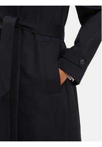 BOSS Płaszcz przejściowy Calexis 50543189 Granatowy Regular Fit. Kolor: niebieski. Materiał: bawełna #6