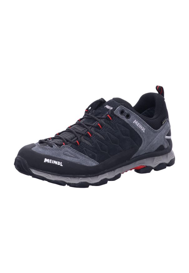 MEINDL - Buty turystyczne męskie Meindl Lite Trail Gore-Tex. Zapięcie: sznurówki. Kolor: czerwony, brązowy, szary, wielokolorowy. Materiał: syntetyk, materiał. Szerokość cholewki: normalna. Technologia: Gore-Tex. Sport: turystyka piesza