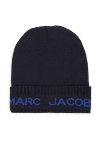 THE MARC JACOBS - Czapka The Marc Jacobs. Kolor: niebieski