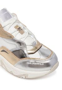 Karl Lagerfeld - KARL LAGERFELD Sneakersy KL62425A Srebrny. Kolor: srebrny. Materiał: skóra #6