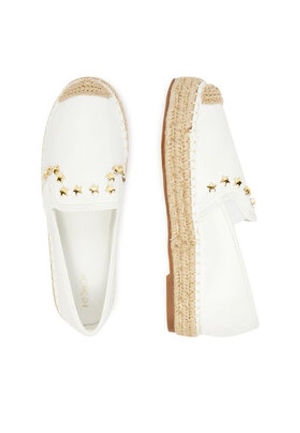 DeeZee Espadryle MSD53 Biały. Kolor: biały. Materiał: materiał