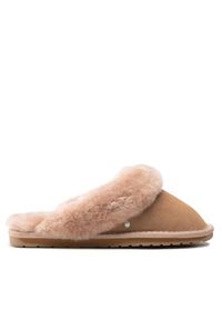 EMU Australia Kapcie Jolie W10015 Beżowy. Kolor: beżowy. Materiał: zamsz, skóra #3