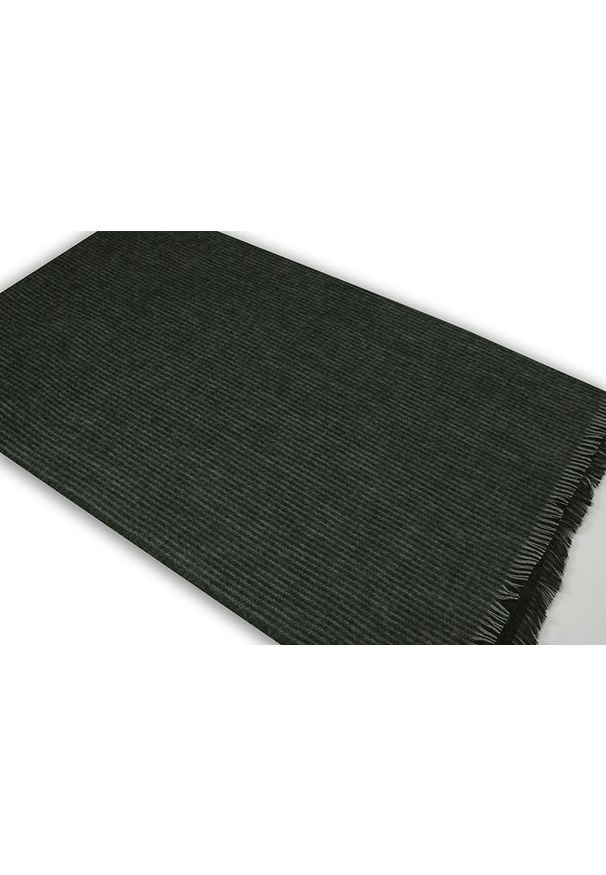 V. Fraas - Szalik Zielono-Popielaty w Drobną Kratkę, Miękki, Firmy V.Fraas -Cashmink- Elegancki, Męski. Kolor: szary, wielokolorowy, zielony. Materiał: tkanina, materiał, syntetyk, wełna, akryl, poliakryl. Wzór: kratka. Sezon: lato. Styl: elegancki