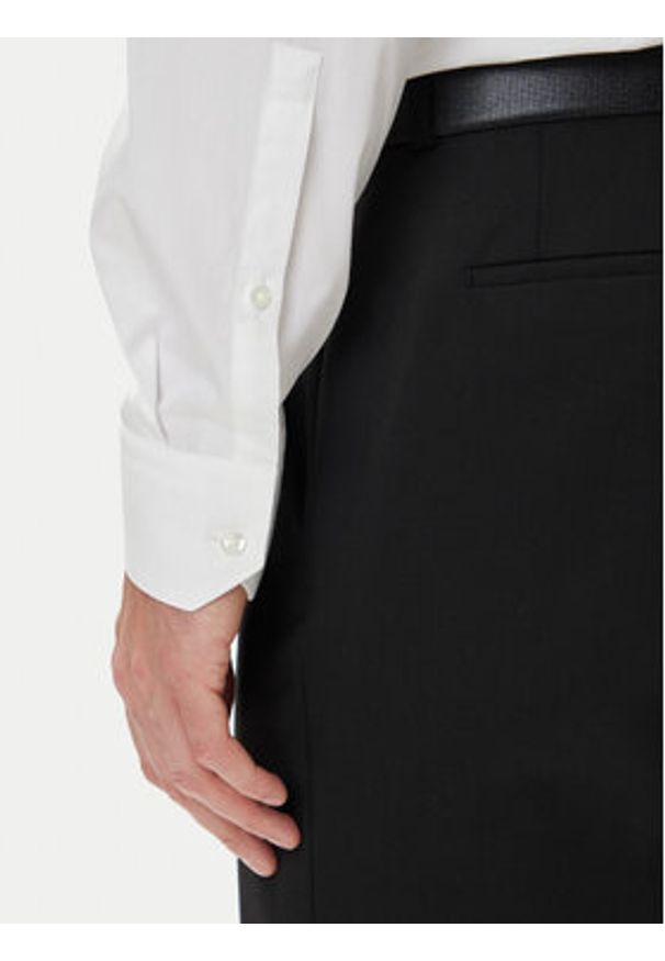 Hugo - HUGO Koszula Elisha02 50544910 Biały Extra Slim Fit. Kolor: biały. Materiał: bawełna