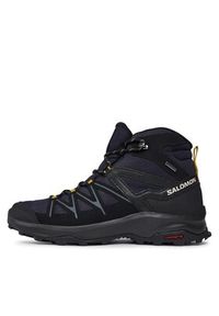 salomon - Salomon Trekkingi Daintree Mid Gtx GORE-TEX L41678400 Granatowy. Kolor: niebieski. Materiał: materiał. Technologia: Gore-Tex. Sport: turystyka piesza #6