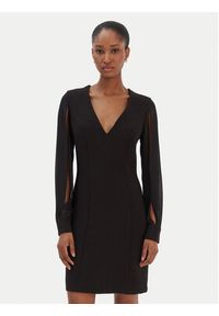 Rinascimento Sukienka koktajlowa CFC0126535003 Czarny Slim Fit. Kolor: czarny. Materiał: syntetyk. Styl: wizytowy #8