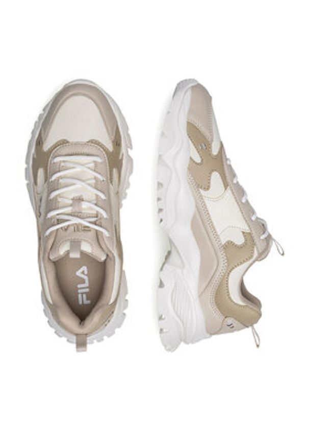 Fila Sneakersy ELECTRIC FLOW FFW0164-73106 Beżowy. Kolor: beżowy. Materiał: materiał