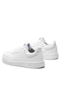 Adidas - adidas Sneakersy Tensaur Sport 2.0 K GW6423 Biały. Kolor: biały. Materiał: skóra