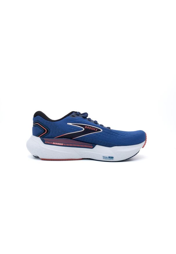 Buty Do Biegania Brooks Glycerin Gts 21 Damskie. Zapięcie: sznurówki. Kolor: niebieski. Materiał: materiał, syntetyk, tkanina. Szerokość cholewki: normalna