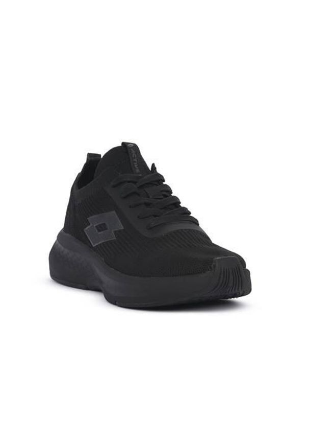LOTTO - Buty do chodzenia damskie Lotto 1cl Speedride 1000 W. Kolor: czarny. Materiał: materiał, syntetyk. Szerokość cholewki: normalna. Sport: turystyka piesza