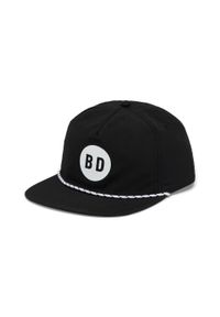 Czapka typu snapback Black Diamond Synthetic Rope. Kolor: czarny. Materiał: poliester