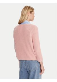 Weekend Max Mara Sweter Xeno 2525366102 Różowy Relaxed Fit. Kolor: różowy. Materiał: syntetyk