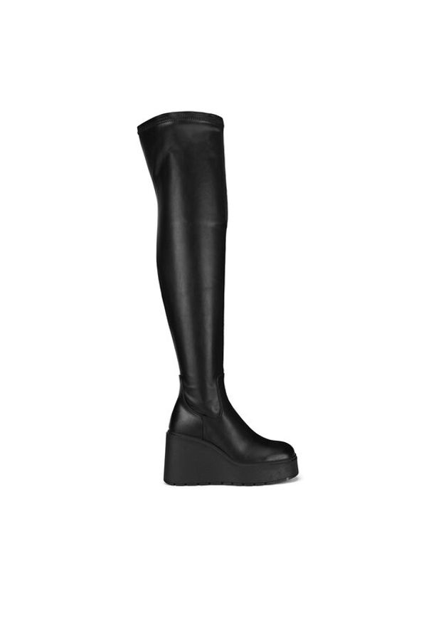 DeeZee Kozaki HY60195-2 Czarny. Kolor: czarny. Materiał: materiał