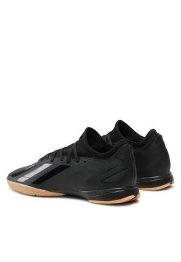 Adidas - adidas Buty do piłki nożnej X Crazyfast.3 Indoor Boots ID9343 Czarny. Kolor: czarny. Materiał: skóra