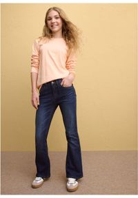 bonprix - Bluzka z długim rękawem z czystej bawełny organicznej (3 szt.). Kolor: niebieski. Materiał: bawełna. Długość rękawa: długi rękaw. Długość: długie #2