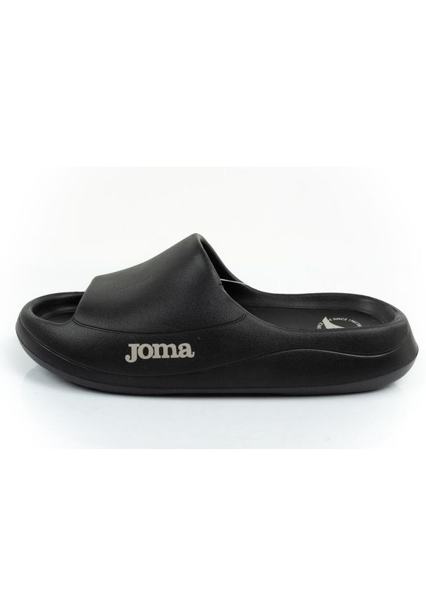 Klapki lekkie sportowe na basen na plaże damskie Joma S. After Lady 2501. Okazja: na plażę. Kolor: czarny. Materiał: syntetyk, materiał. Styl: sportowy