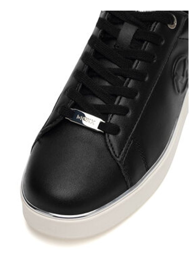 MEXX Sneakersy MI001010543W Czarny. Kolor: czarny. Materiał: skóra, zamsz