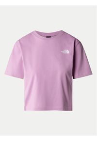 The North Face T-Shirt NF0A880N Różowy Regular Fit. Kolor: różowy. Materiał: bawełna