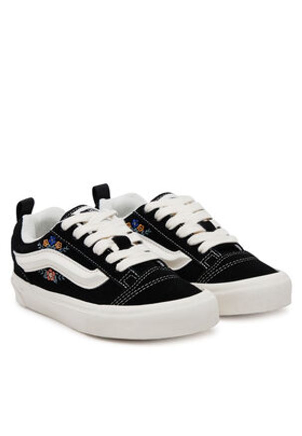 Vans Tenisówki Knu Skool VN000D75F2B1 Czarny. Kolor: czarny. Materiał: zamsz, skóra
