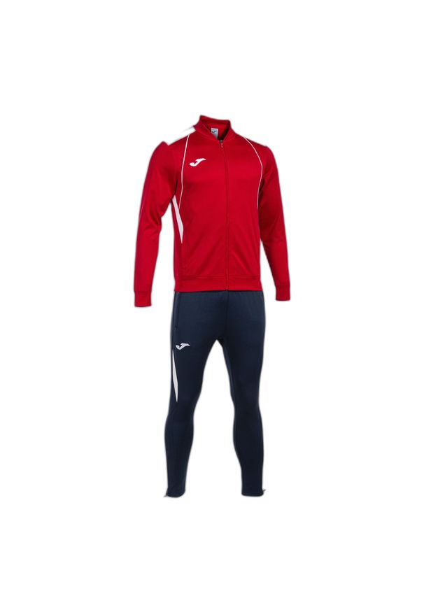 Dres Joma Championship VII. Kolor: czerwony, wielokolorowy, biały. Materiał: poliester. Sport: fitness, piłka nożna