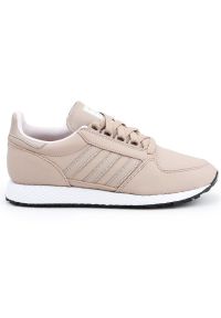 Adidas - Buty adidas Forest Grove W EE8967 różowe. Zapięcie: pasek. Kolor: różowy. Materiał: syntetyk, skóra. Szerokość cholewki: normalna. Wzór: paski #7