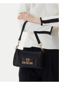 Love Moschino - LOVE MOSCHINO Torebka JC4167PP1OL1200A Czarny. Kolor: czarny. Materiał: skórzane #1