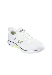 skechers - Buty męskie SKECHERS Go Walk 7 Valin. Kolor: biały