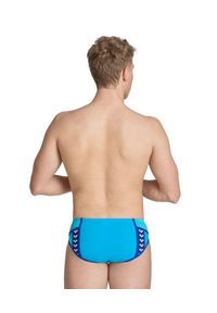 Kąpielówki męskie slipy kąpielowe treningowe na basen Arena Icons Panel. Kolor: biały, niebieski, wielokolorowy #2