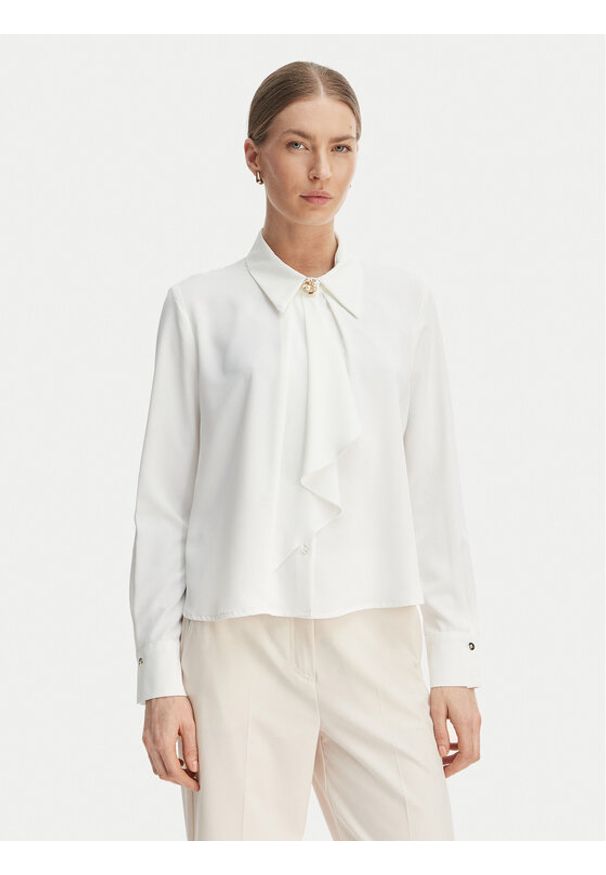 Rinascimento Koszula CFC0127637003 Biały Regular Fit. Kolor: biały. Materiał: syntetyk