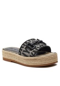 DKNY Espadryle K1483276 Czarny. Kolor: czarny. Materiał: materiał