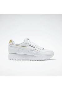Buty do chodzenia damskie Reebok Royal Glide Ripple Double. Zapięcie: sznurówki. Kolor: żółty, biały, wielokolorowy, czarny. Materiał: materiał, syntetyk. Szerokość cholewki: normalna. Model: Reebok Royal. Sport: turystyka piesza