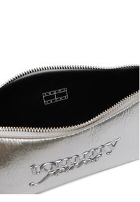 Tommy Jeans Torebka Tjw Must Metallic Shoulder Bag AW0AW18457 Srebrny. Kolor: srebrny. Materiał: skórzane #2
