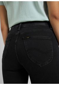 Lee - LEE DAMSKIE SPODNIE JEANSOWE LEE FOREVERFIT BLACK AVERY L32SOZVT #4