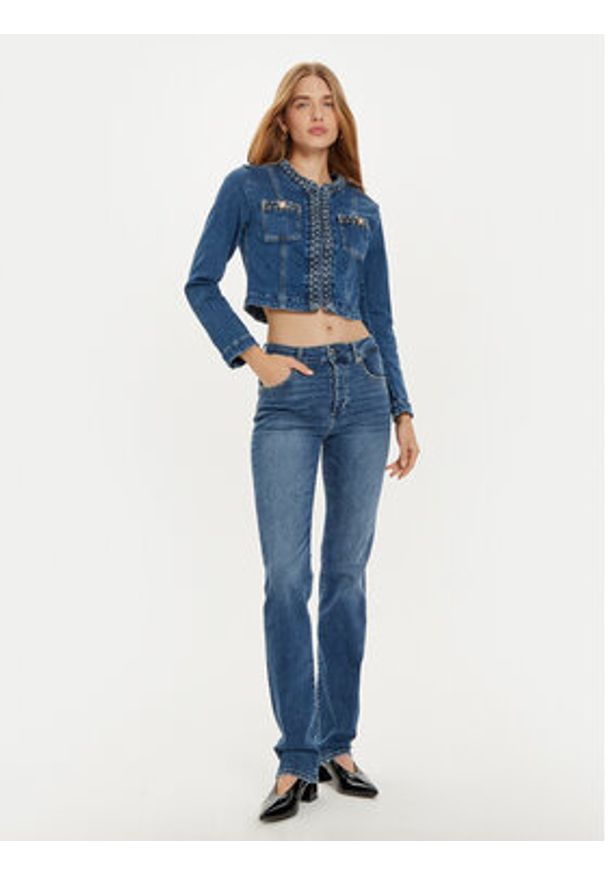 Liu Jo Jeansy UF4063 DS615 Niebieski Regular Fit. Kolor: niebieski