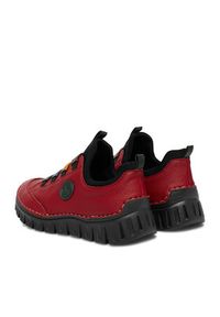 Rieker Sneakersy CEO-57550-33 Czerwony. Kolor: czerwony. Materiał: skóra #2