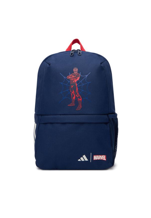 Adidas - adidas Plecak MARVEL SPIDER-MAN KA9884 Granatowy. Kolor: niebieski. Materiał: materiał. Wzór: motyw z bajki