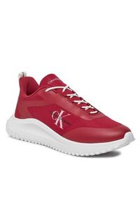 Calvin Klein Jeans Sneakersy YM0YM00968 Czerwony. Kolor: czerwony. Materiał: materiał #4