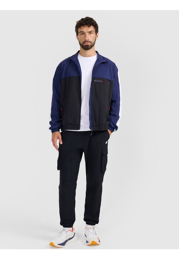 4f - 4F Kurtka przejściowa męska - czarna M. Kolor: czarny