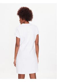 Napapijri Sukienka dzianinowa J-Loja NP0A4H5X Biały Loose Fit. Kolor: biały. Materiał: bawełna #2