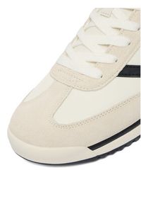 Guess Jeans Sneakersy EO-DELAND-03 WE Écru. Kolor: kremowy. Materiał: materiał #4