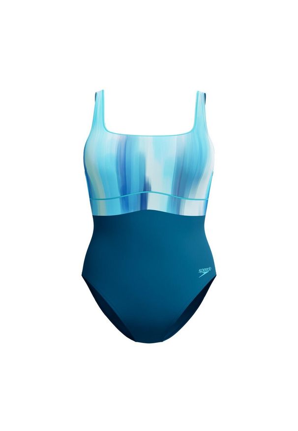 Speedo - Damski Jednoczęściowy Kostium Kąpielowy Eclipse. Kolor: zielony