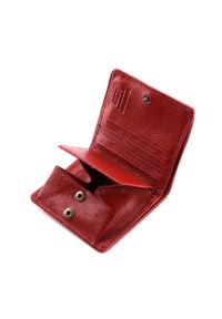 Wittchen - Damski portfel ze skóry lakierowany mały czerwony. Kolor: czerwony. Materiał: lakier, skóra #3
