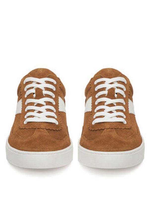 Lasocki Sneakersy WI16-REDAA-01 Brązowy. Kolor: brązowy. Materiał: zamsz, skóra